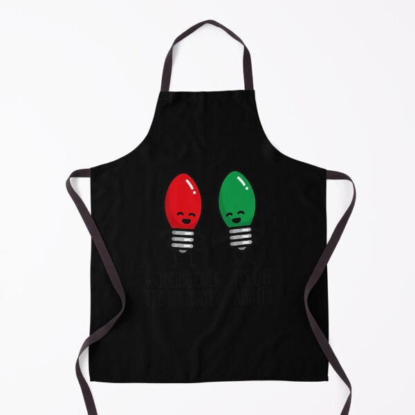 Item preview, Funny Christmas lights pun Working over holidays designed and sold by deborah99i.