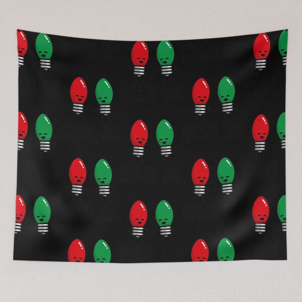 Item preview, Funny Christmas lights pun Working over holidays  designed and sold by deborah99i.