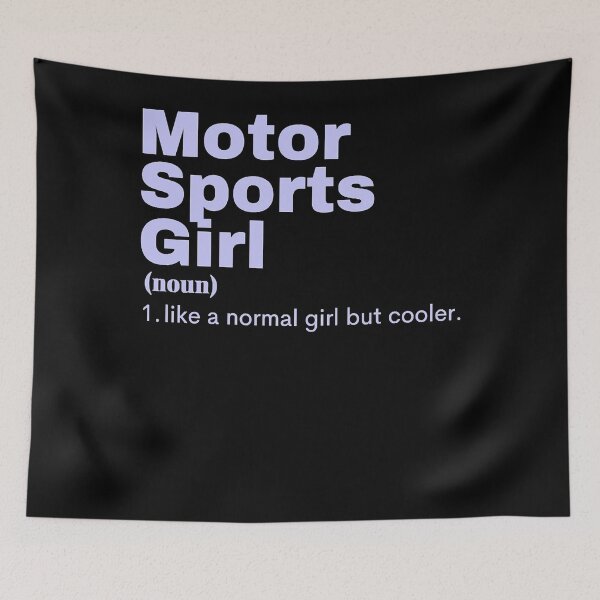 Item preview, Film Girl - Motor Sports Classic designed and sold by ShaneMoore01.