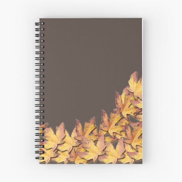 Item preview, Autumn Leaves on Chocolate designed and sold by LavishWithLove.