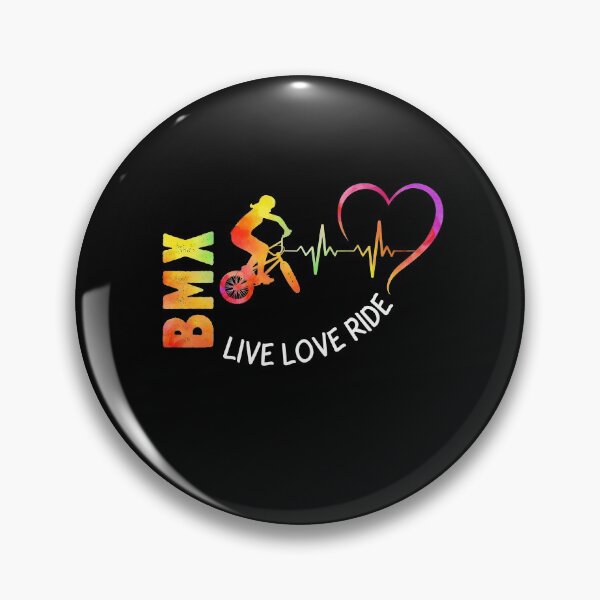 Item preview, Live Love BMX Watercolor Art designed and sold by Landesign.