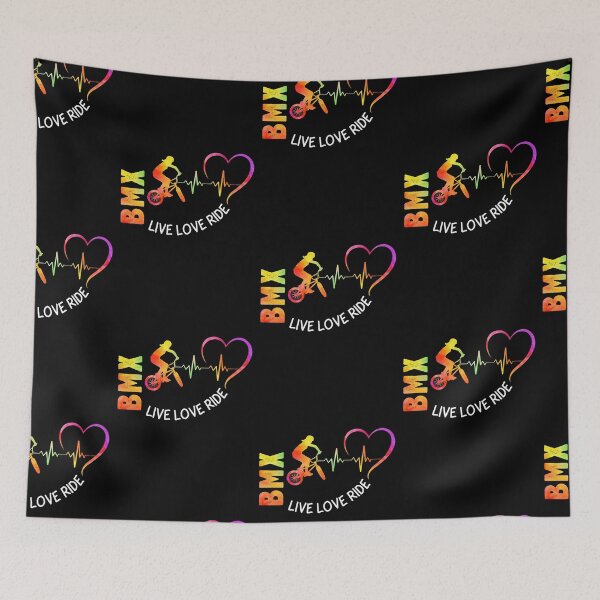 Item preview, Live Love BMX Watercolor Art designed and sold by Landesign.