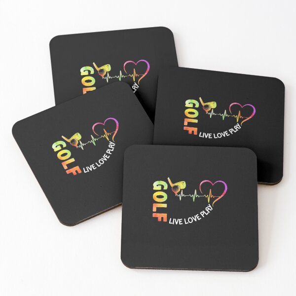 Item preview,  Live Love Golf Watercolor Art designed and sold by Landesign.