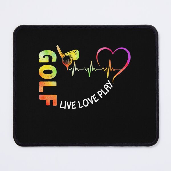 Item preview, Live Love Golf Watercolor Art designed and sold by Landesign.