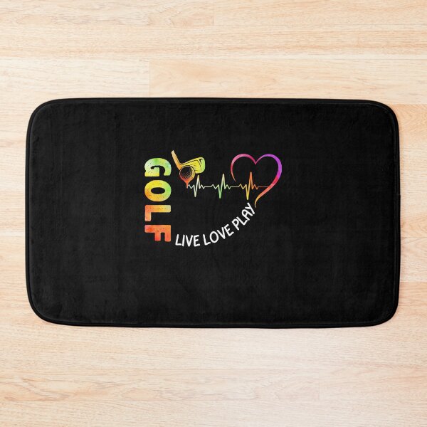 Item preview,  Live Love Golf Watercolor Art designed and sold by Landesign.