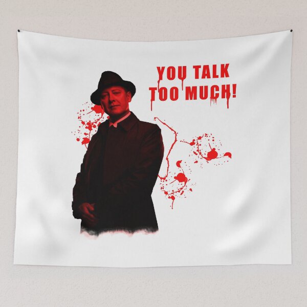 Item preview, Reddington quote  designed and sold by UtterJoshua.