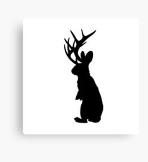 Jabberwock Jackalope Canvas Print
