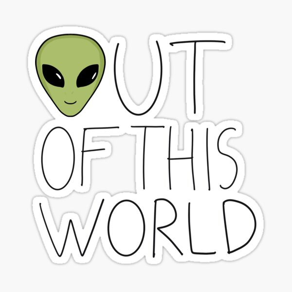 Item preview, Out of this world, Alien! designed and sold by shebrewsart.