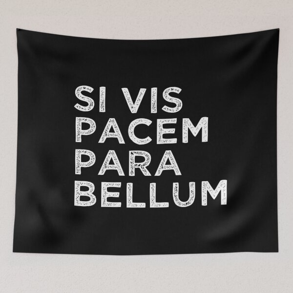 Item preview, SI VIS PACEM PARA BELLUM, IF YOU WANT PEACE PREPARE FOR WAR, ESSENTIAL T-SHIRT designed and sold by JoesCornerStore.