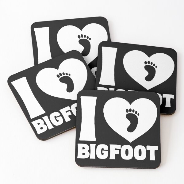 Item preview, I love bigfoot designed and sold by pnkpopcorn.