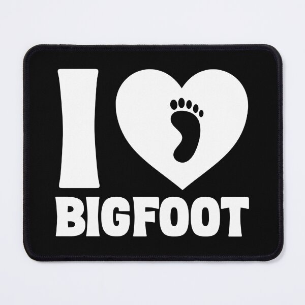 Item preview, I love bigfoot designed and sold by pnkpopcorn.