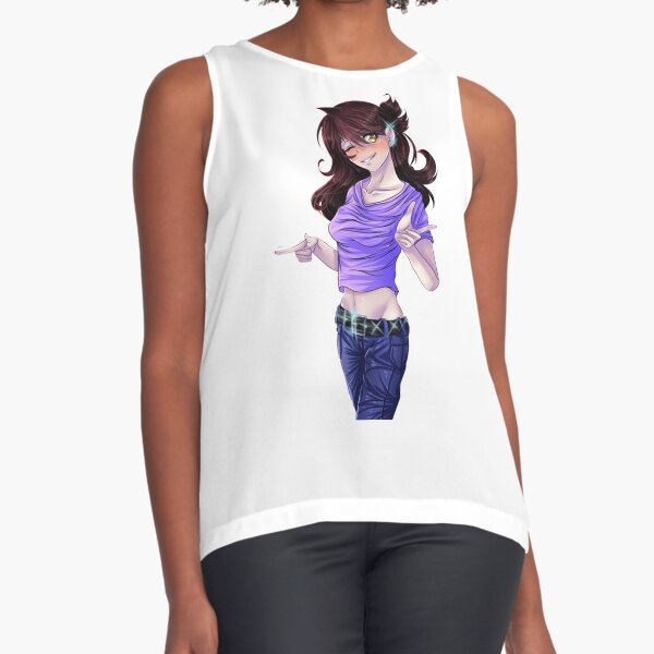 Jaiden Animations Merch Blue Vibe Tee - Spoias