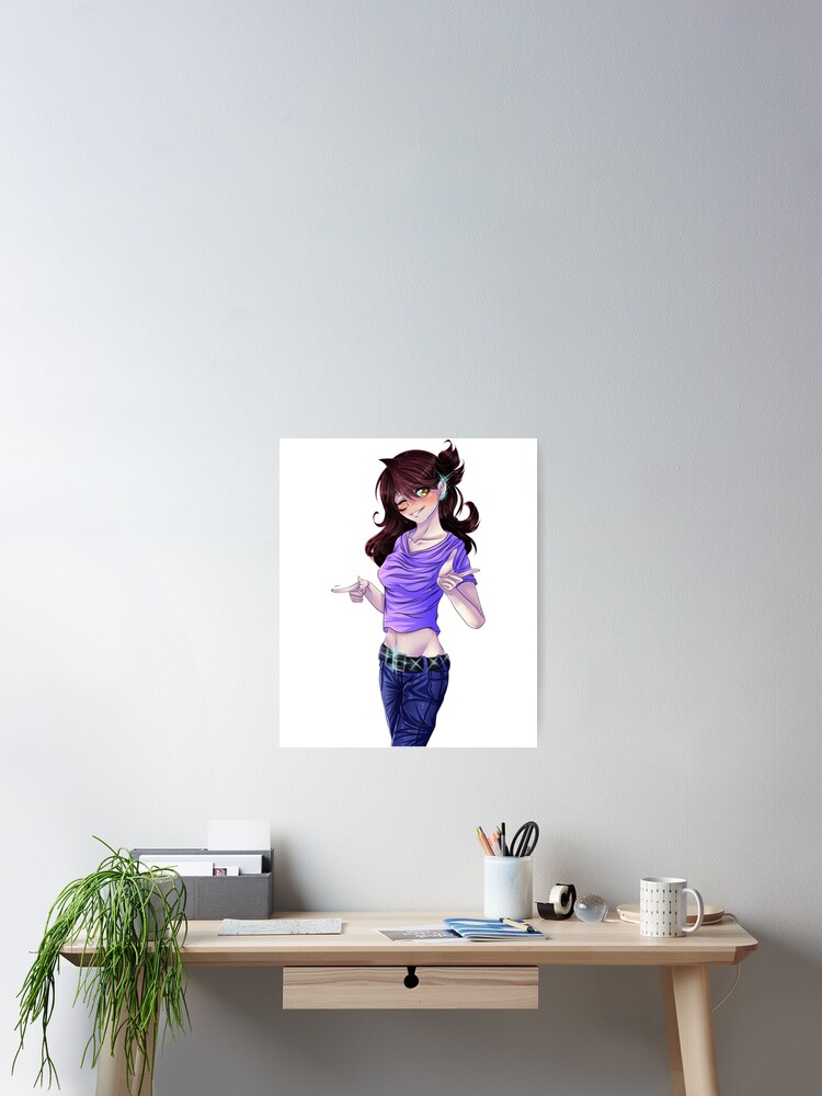 Jaiden Animations Classic  Framed Art Print for Sale by YesTeeDesign