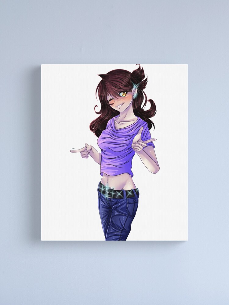 Jaiden Animations Jaiden Animations and Parrot Canvas Classic Celebrity  Canvas