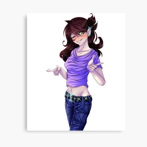 Jaiden Animations Jaiden Animations and Parrot Canvas Classic Celebrity  Canvas