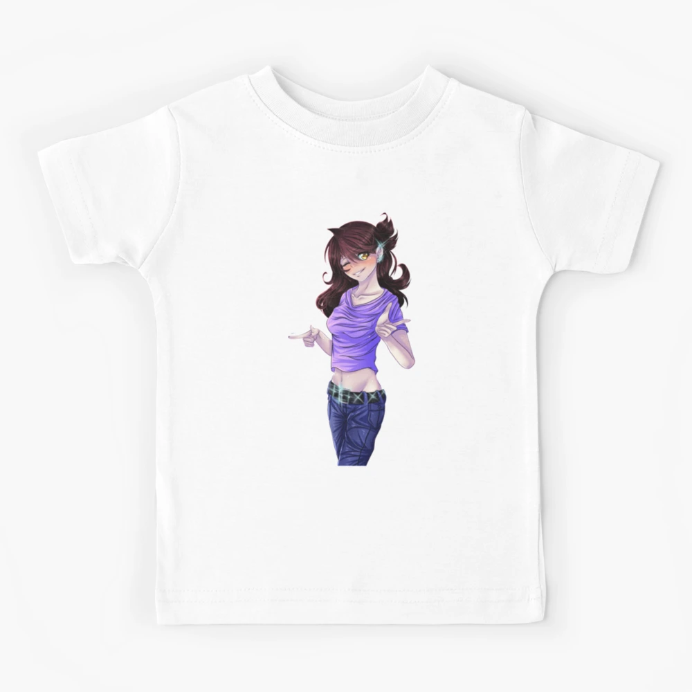 Jaiden animations funny eyes cute flying bird, parrot watching you funny   Kids T-Shirt for Sale by SGS