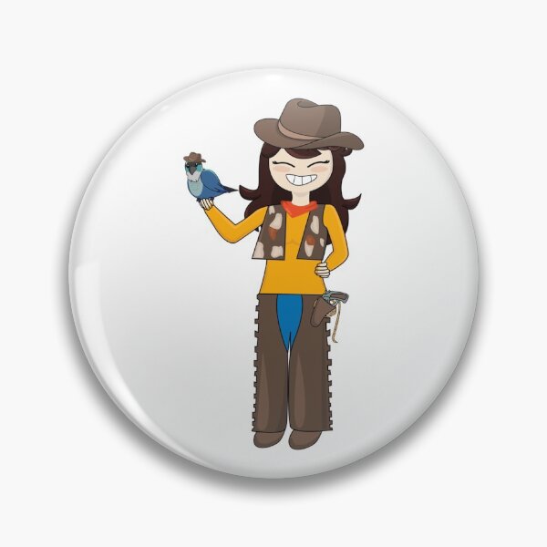 Item preview, Jaiden animations cowboy Halloween costumes and her bird, cute moment , parrot watching you funny  C designed and sold by YesTeeDesign.