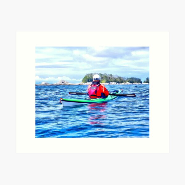 Item preview, Kayaking in the Baranof Islands in Alaska designed and sold by SeaChangeDesign.