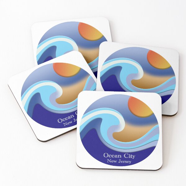 Item preview, Ocean City Beach New Jersey designed and sold by PRNTDADZ.