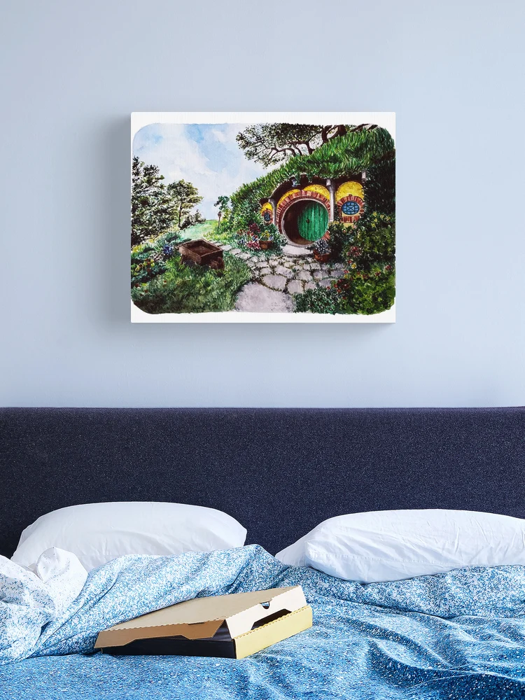 Hobbiton Canvas, Wall Stickers, Canvas Shire