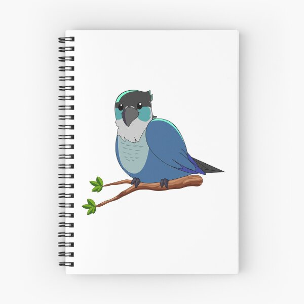 Item preview, Jaiden animations cute bird on a leaf, parrot watching you funny    designed and sold by YesTeeDesign.