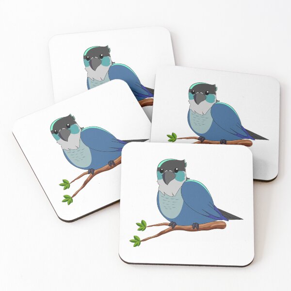 Item preview, Jaiden animations cute bird on a leaf, parrot watching you funny    designed and sold by YesTeeDesign.