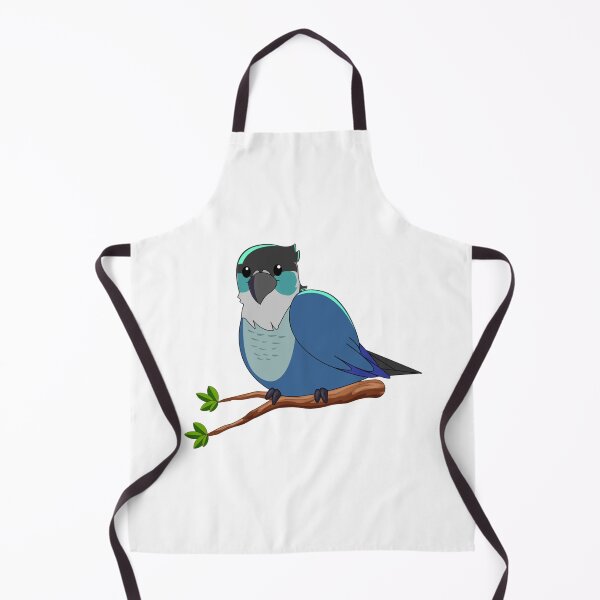 Item preview, Jaiden animations cute bird on a leaf, parrot watching you funny    designed and sold by YesTeeDesign.