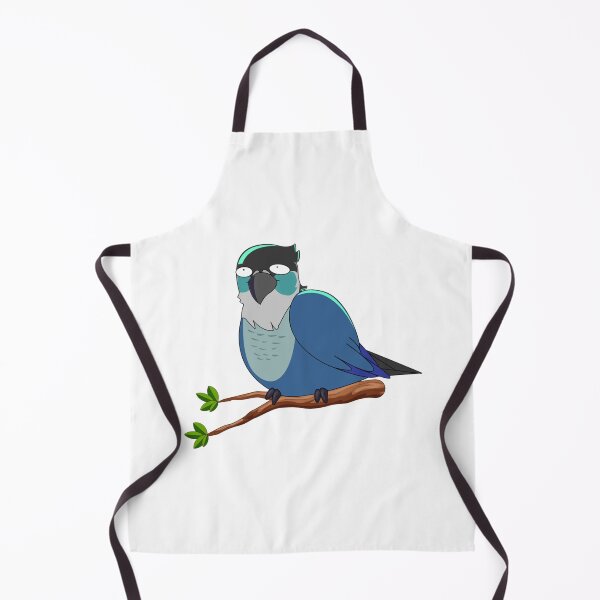 Item preview, Jaiden animations cute funny eyes bird on a leaf, parrot watching you funny    designed and sold by YesTeeDesign.