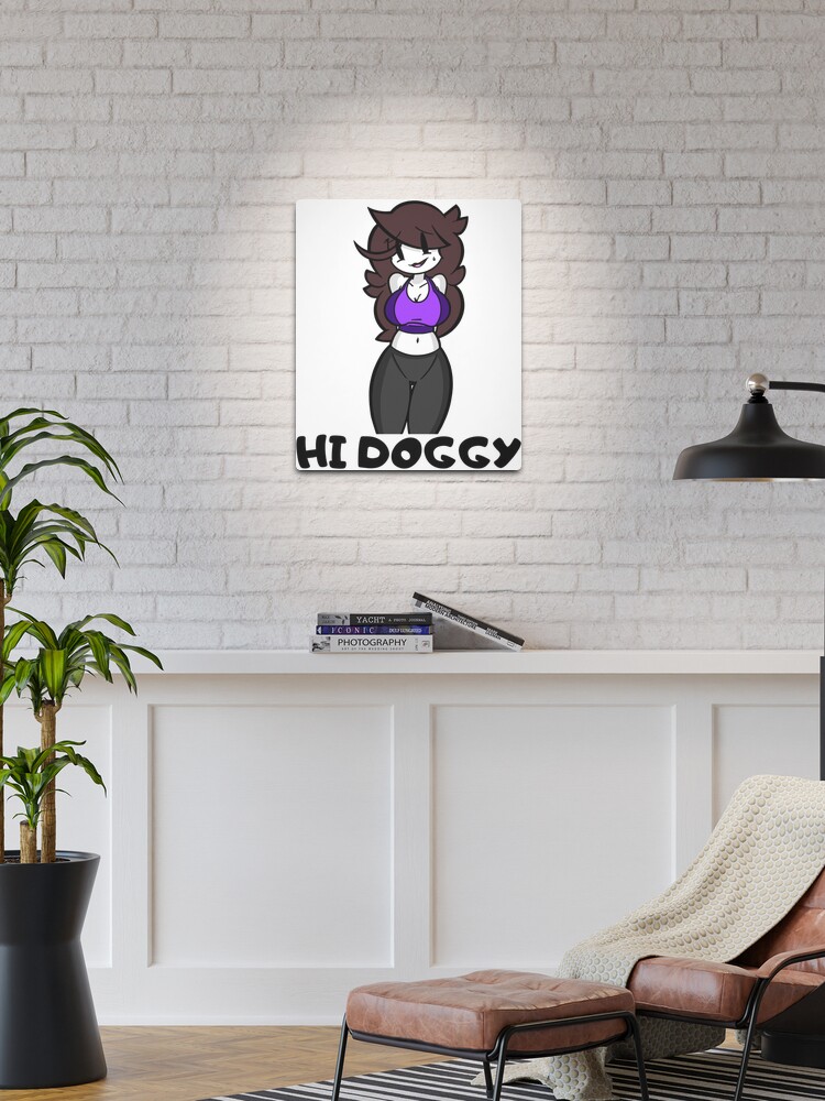 Jaiden Animations HI DOGGY  Poster for Sale by YesTeeDesign