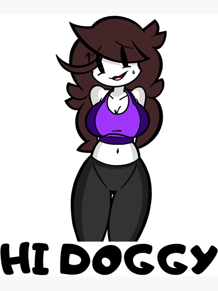 Jaiden Animations HI DOGGY  Poster for Sale by YesTeeDesign