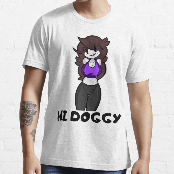 Jaiden Animations HI DOGGY  Essential T-Shirt for Sale by YesTeeDesign