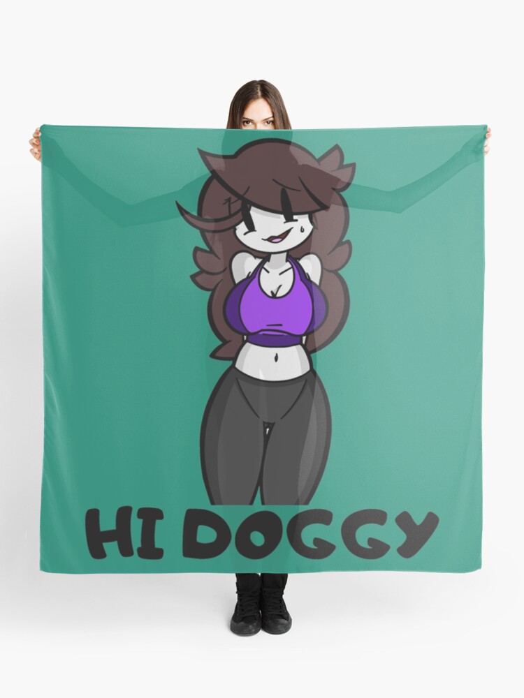 Jaiden Animations HI DOGGY  Scarf for Sale by YesTeeDesign