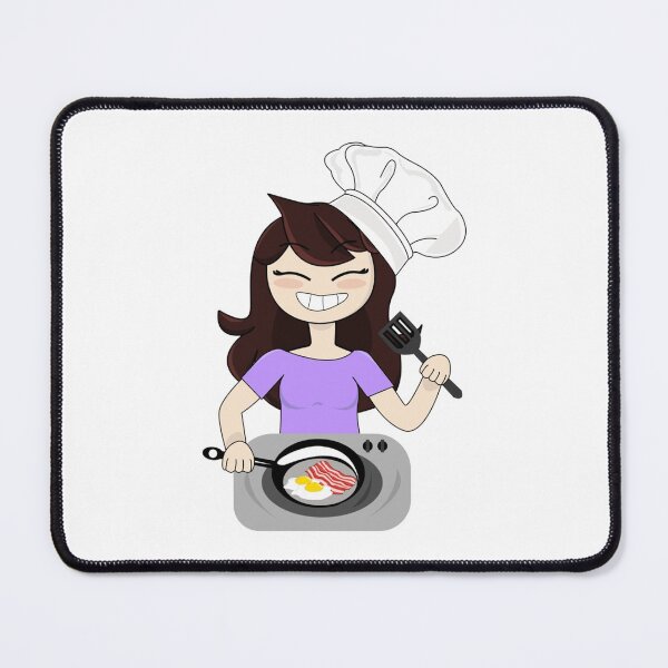 Item preview, Jaiden animations making bacon and eggs for breakfast and have fun, best selling jaiden animations, designed and sold by YesTeeDesign.