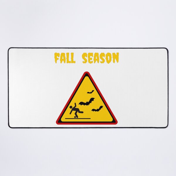 Item preview, Caution It's Fall Season Vampire Sign designed and sold by IndagoAdihs.