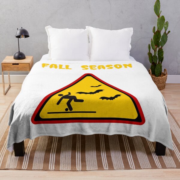 Item preview, Caution It's Fall Season Vampire Sign designed and sold by IndagoAdihs.