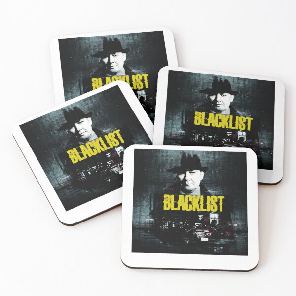 Item preview, Reddington artworks black poster designed and sold by McCullumWright.