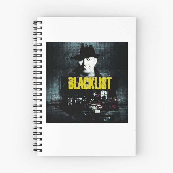 Item preview, Reddington artworks black poster designed and sold by McCullumWright.
