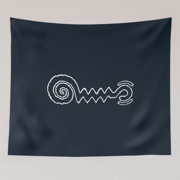 Item preview, Freur  Doot Doot Underworld Synth Pop Band Outline Logo designed and sold by GutterPress.