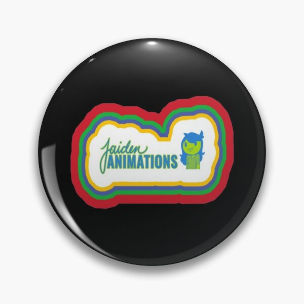 Jaiden Animations Large Lapel Hat Jacket Badge Pin