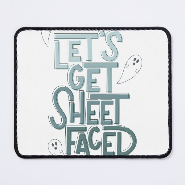 Item preview, Let’s Get Sheet Faced designed and sold by Cliché Calligraphy.