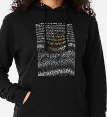 bee movie script ( you can read it) Lightweight Hoodie