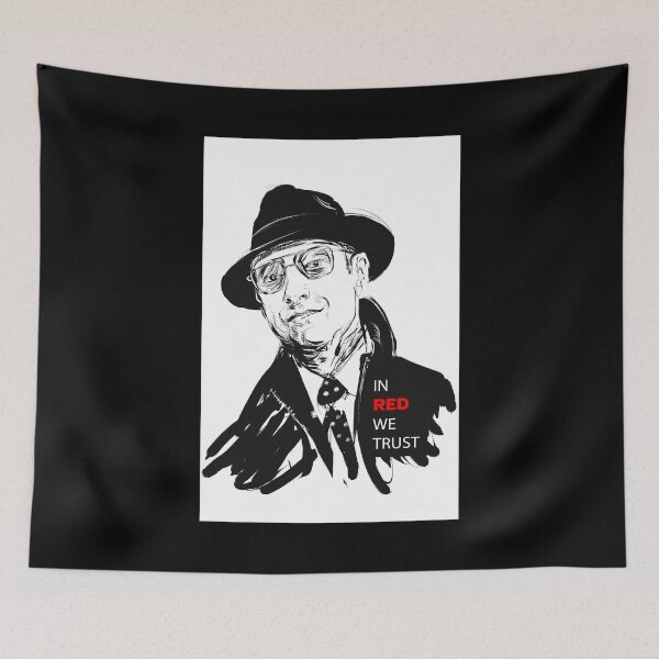 Item preview, hand draws raymond in red  designed and sold by McCullumWright.