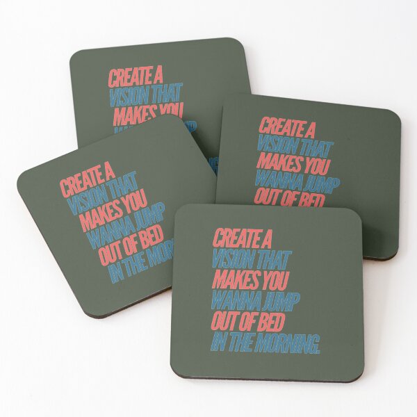 Item preview, Creat a Vision that Makes You Wanna Jump Out of Bed designed and sold by Naomi3df.