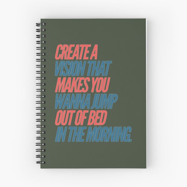 Item preview, Creat a Vision that Makes You Wanna Jump Out of Bed designed and sold by Naomi3df.