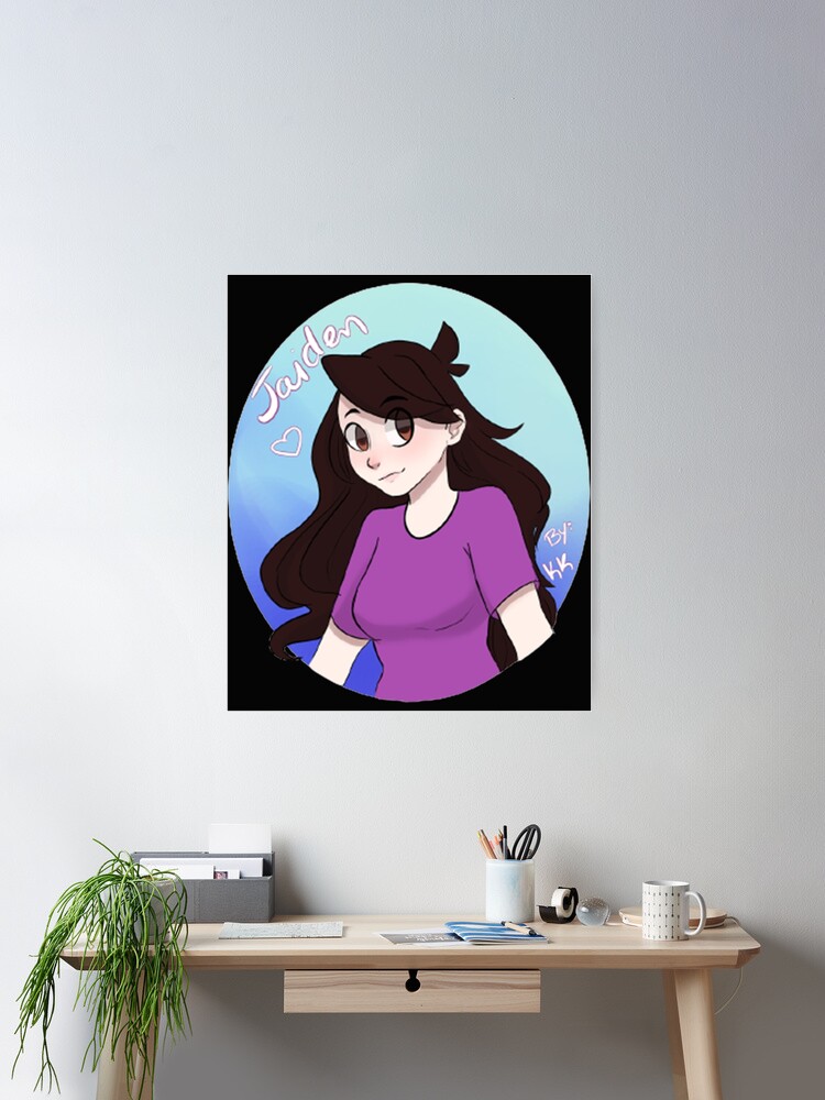 Jaiden Animations Classic  Framed Art Print for Sale by YesTeeDesign