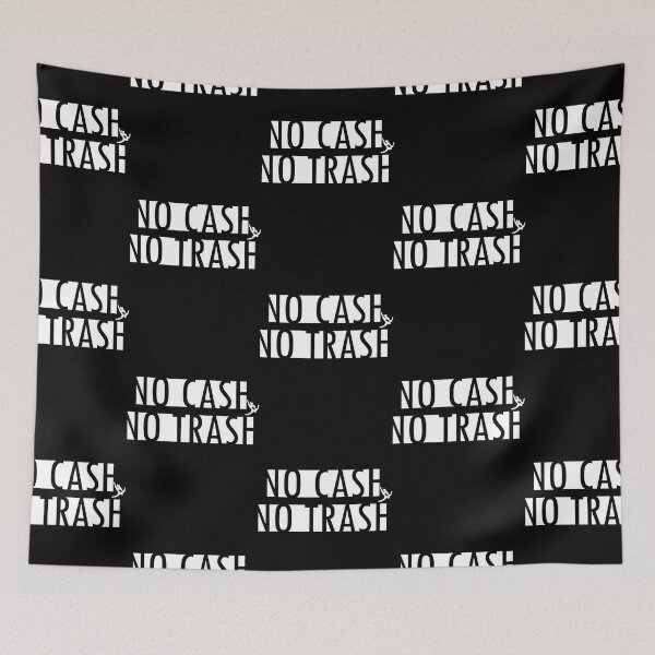 Item preview, no cash no trash  designed and sold by Susankimber.