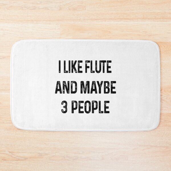Item preview, Me gusta Flauta y tal vez 3 personas. designed and sold by Huynhdesign.