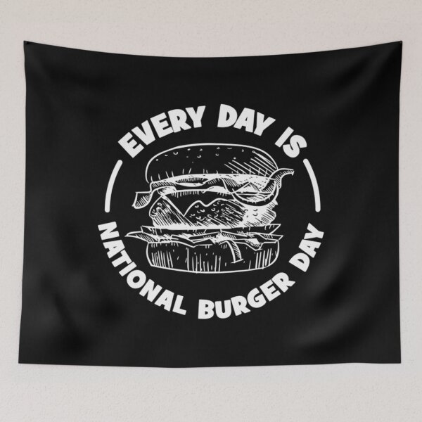 Item preview, Burger Day T-ShirtEvery Day is National Burger Day  designed and sold by VergAsule.