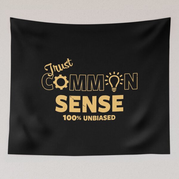 Item preview, Clever Sayings T-ShirtTrust Common Sense  designed and sold by VergAsule.