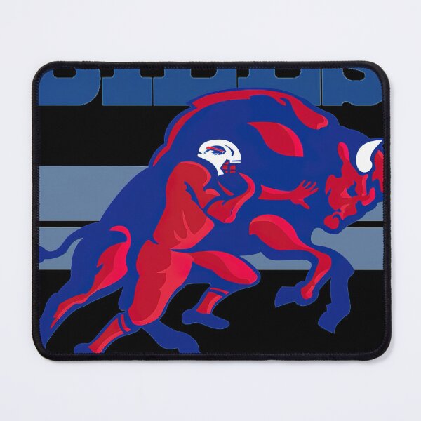 Item preview, Buffalo Red Blue Fight designed and sold by mochawarn.